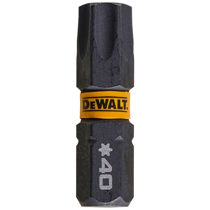 foto del prodotto dewalt dt7373 qz confezione di 5 punte di impatto t40, 25 mm