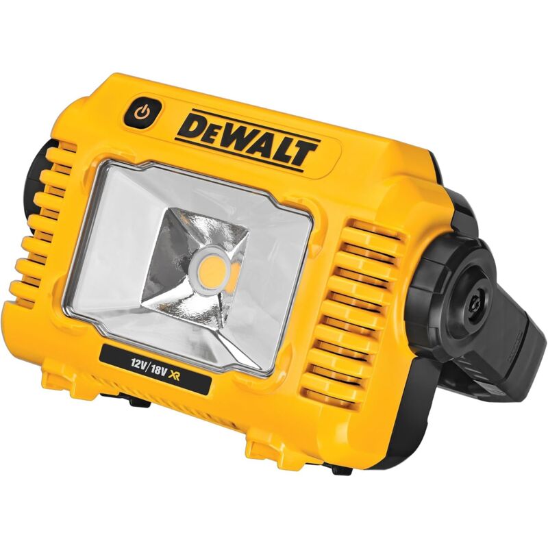 foto del prodotto dewalt faro da cantiere compact xr senza batteria o caricabatterie dcl077 xj