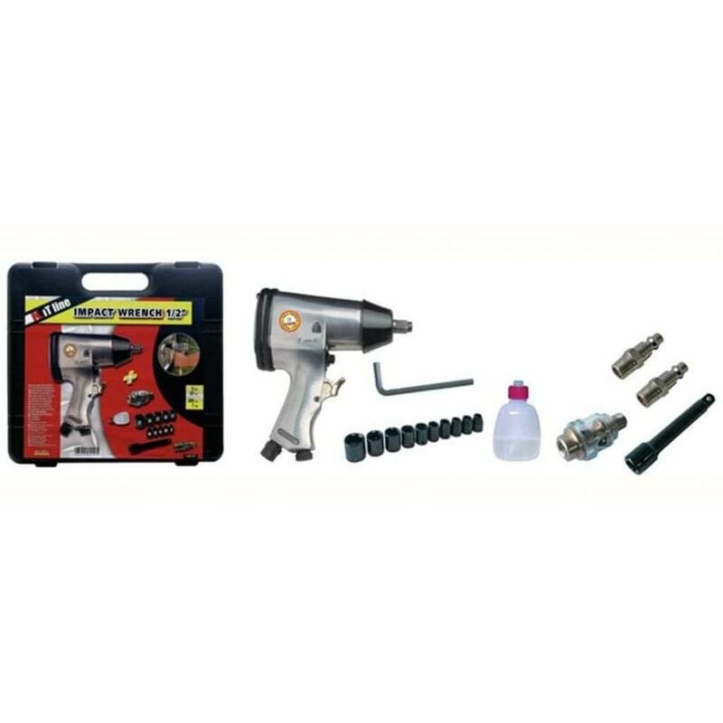 foto del prodotto dewalt kit avvitatatore ad impulsi 1 2 con accessori
