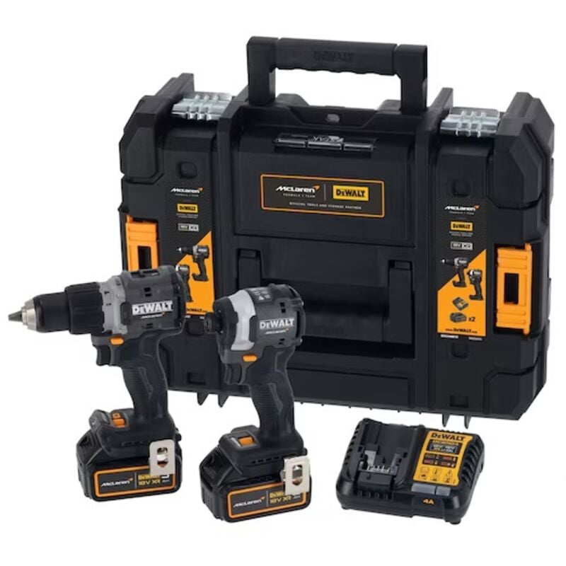 foto del prodotto dewalt kit combo mclaren dck200mp2t qw 18v 5ah