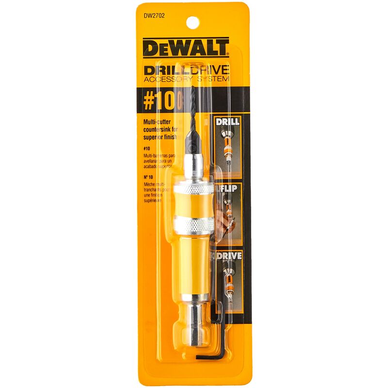 immagine 0 del prodotto dewalt kit mandrino reversibile per trapano dw2702 , colore giallo