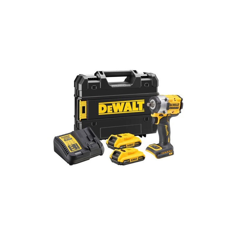 foto del prodotto dewalt klucz udarowy 1 2 18v 2x2,0ah dcf921d2t