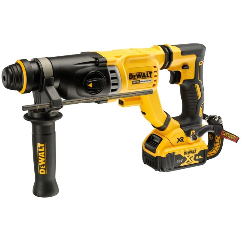 foto del prodotto dewalt martello combinato a batteria dch263nk 18 volt sds plus senza batteria caricabatterie in valigetta
