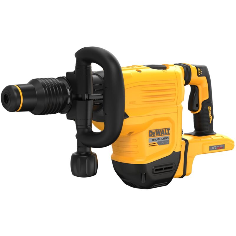 foto del prodotto dewalt martello scalpellatore a batteria sds max 54v dch832n xj senza batteria senza caricabatterie in valigia