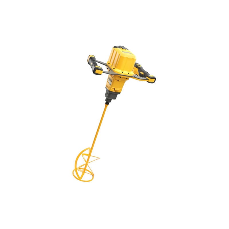 foto del prodotto dewalt miscelatore a batteria xr flexvolt 54v senza batteria o caricatore asta a spirale 160 mm dcd240n