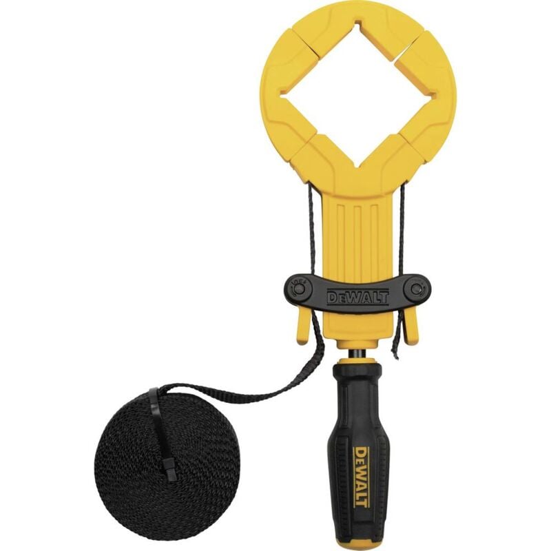 foto del prodotto dewalt morsetto a nastro in poliammide 4,5m 454kg forza di serraggio dwht83839 0