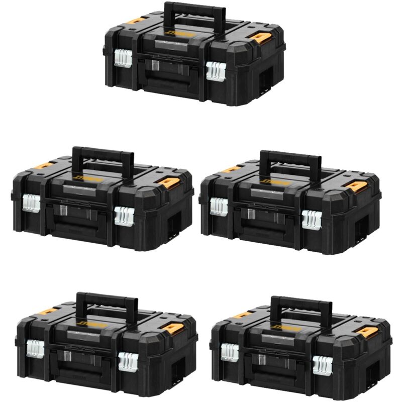 foto del prodotto dewalt pack di 5 valigette tstak ii