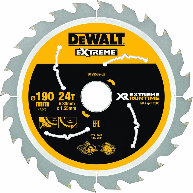 foto del prodotto dewalt pi a tarcz.190x30mmx24z