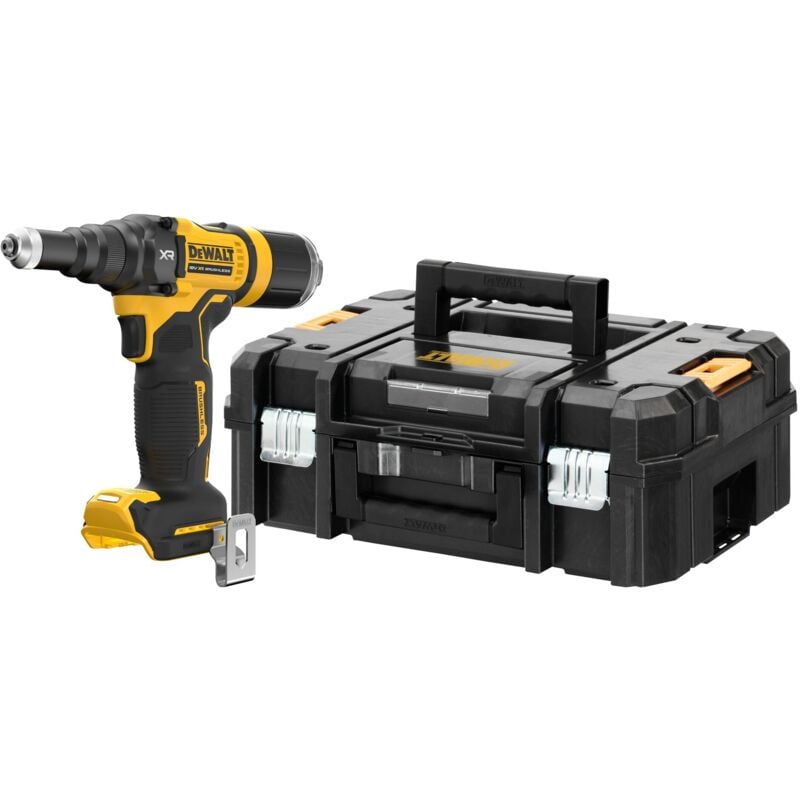 foto del prodotto dewalt pistola per rivetti a batteria dcf403nt xj, 18 v senza batteria e caricabatterie in tstak