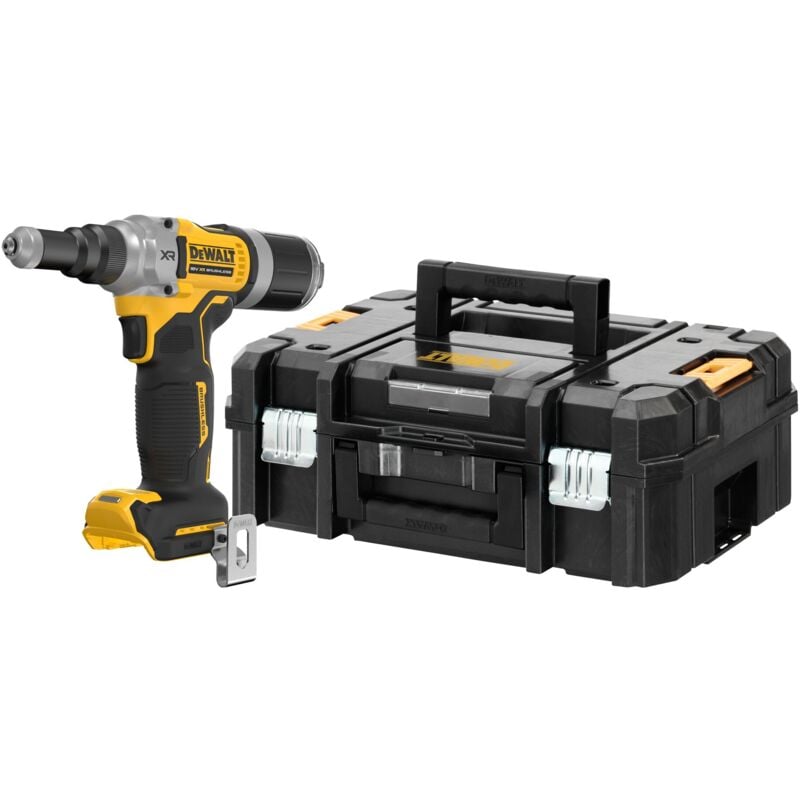 foto del prodotto dewalt pistola per rivetti a batteria dcf414nt, 18v senza batteria e caricatore in tstak