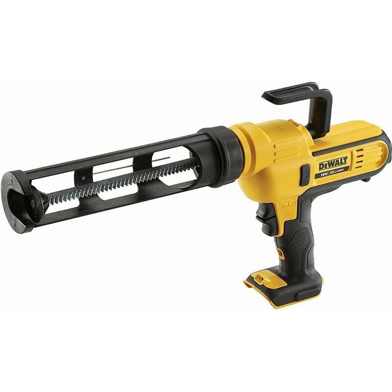 foto del prodotto dewalt pistola per stucco xr 18v senza batteria, senza caricabatterie cartuccia da 300 310 ml dce560n xj