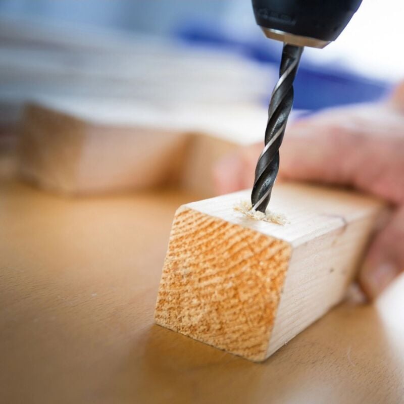 foto del prodotto dewalt punta elicoidale per legno da 16mm in acciaio cromo vanadio