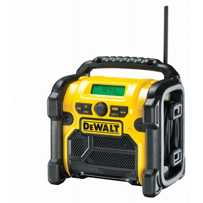 foto del prodotto dewalt radio xr compact fm am dcr019