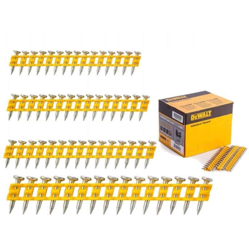 foto del prodotto dewalt scatola 1005 chiodi per cemento 30mm x2,6mm per chiodatrice dcn890