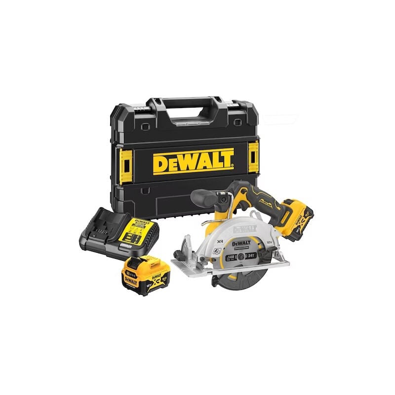 foto del prodotto dewalt - sega circolare 140 mm xr 12v brushless dcs512p2-qw