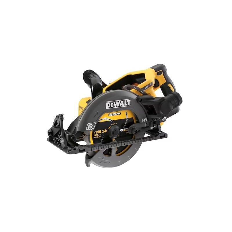 foto del prodotto dewalt sega circolare construction xr flexvolt 54v senza batteria o caricatore dcs577n xj