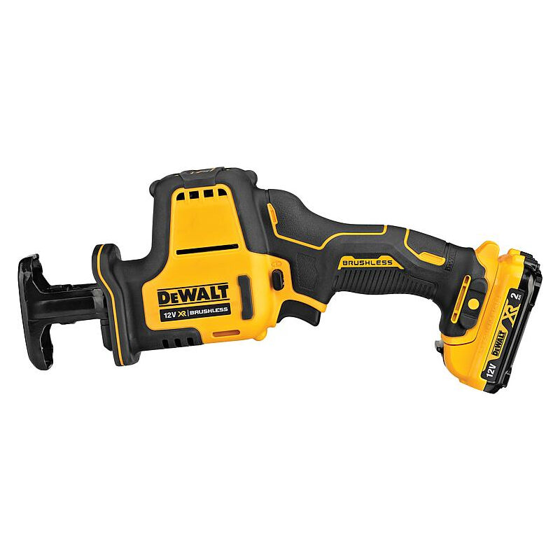 foto del prodotto dewalt sega compatta a batteria dcs312d2, 12v, 2x 2,0 ah e caricabatterie in tstak