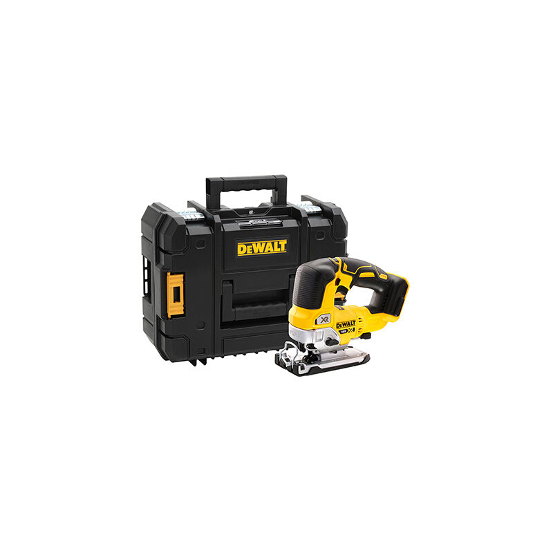 foto del prodotto dewalt seghetto alternativo 18v senza batteria n caricabatterie in scatola tstak dcs334nt