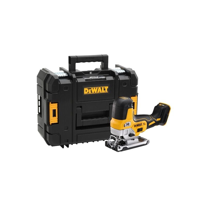 foto del prodotto dewalt seghetto alternativo xr 18v brushless senza batteria dcs335nt xj