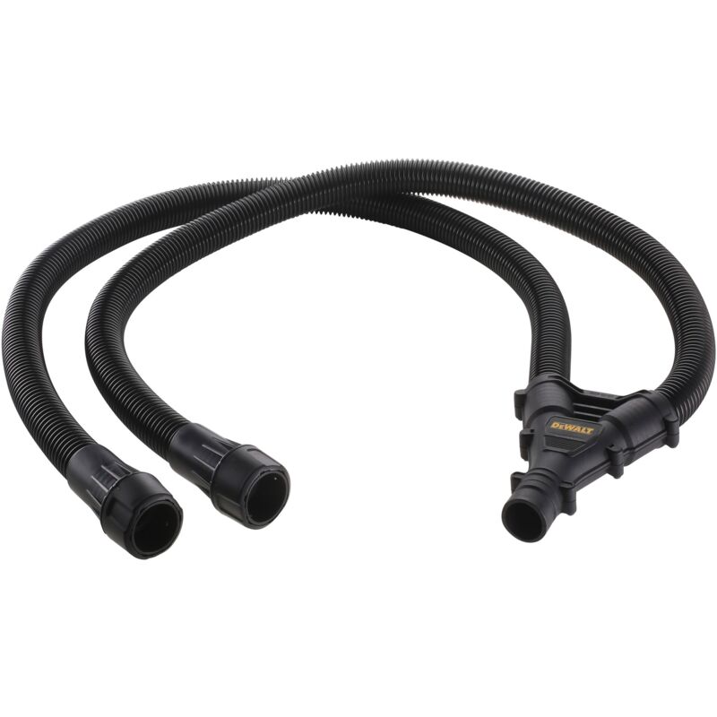 foto del prodotto dewalt set di adattatori airlock y dwv9470 per seghe circolari da banco con 2 punti di estrazione per dwe 7492