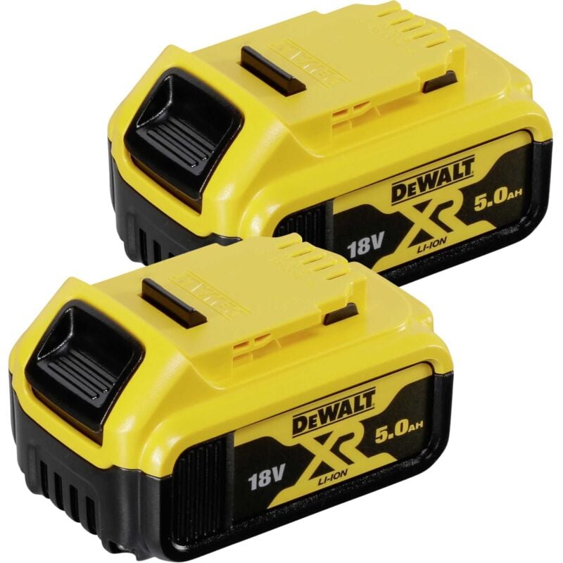 foto del prodotto dewalt set di batterie dcb184p2 xj 18v 5ah
