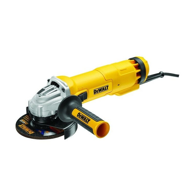 foto del prodotto dewalt smerigliatrice 125mm 1400w con custodia e impugnatura dwe4237k