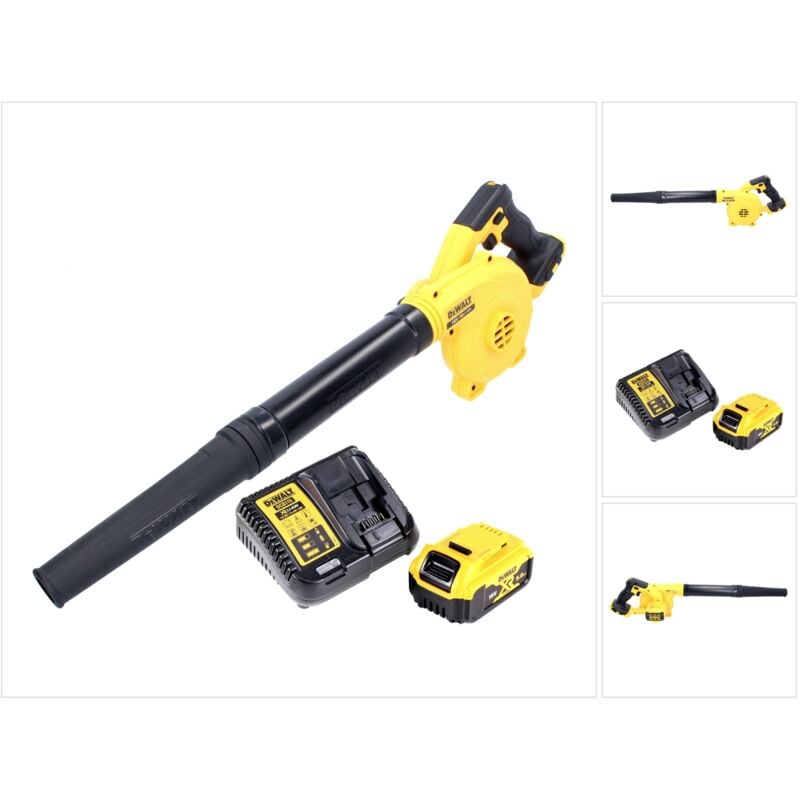 foto del prodotto dewalt soffiatore a batteria dcv 100 p1 18 v 1x batteria 5,0 ah caricabatterie