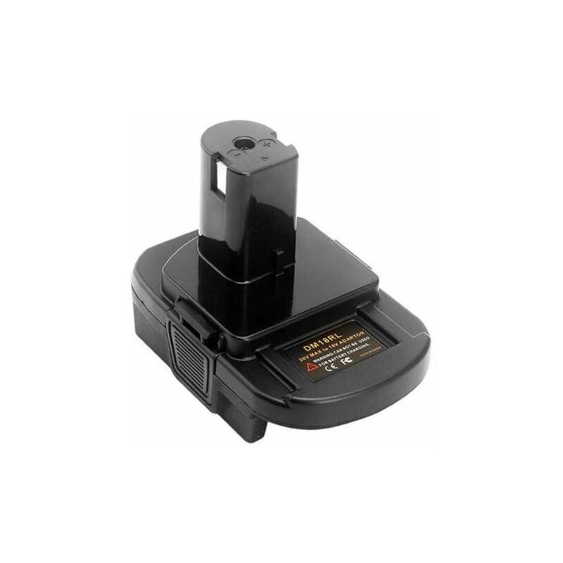 foto del prodotto dewalt sostituzione adattatore convertitore batteria per convertire la batteria al litio milwaukee 18v 20v in utensili elettrici ryobi 18v