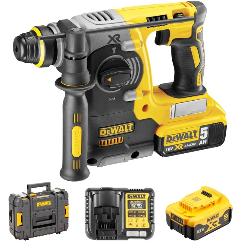 foto del prodotto dewalt tassellatore dch273p2t 2 x 5,0 ah dcb115 tstak ii 