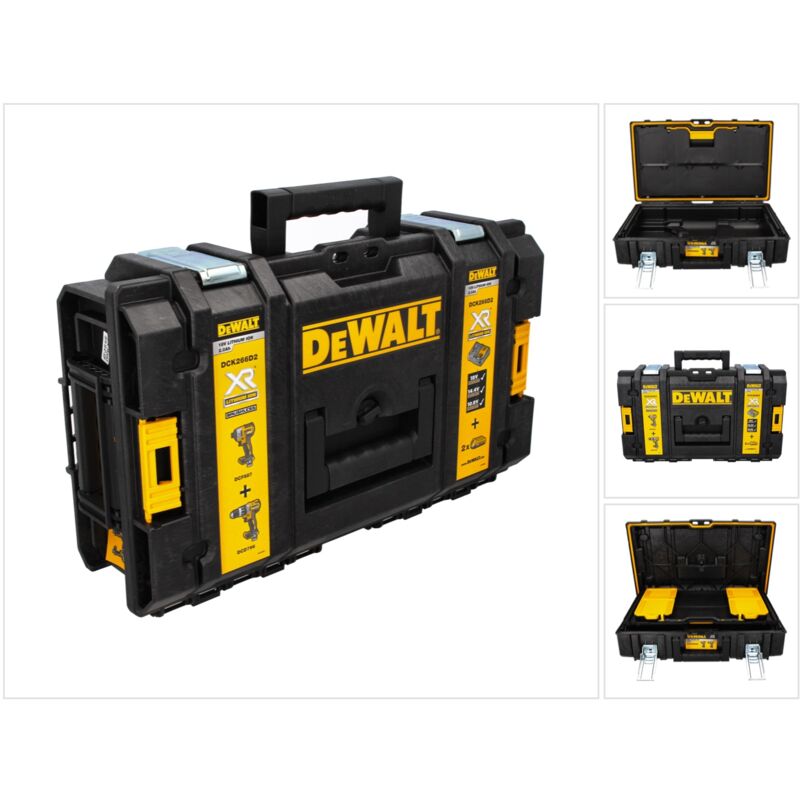 foto del prodotto dewalt tough box ds 150 valigetta di trasporto inserto per batteria da 2,0 ah