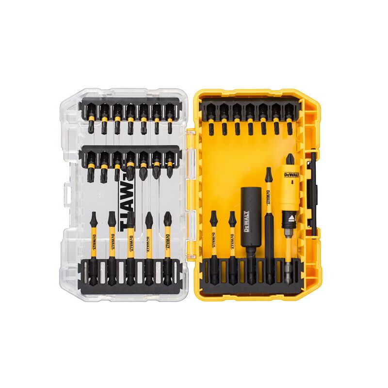 foto del prodotto dewalt toughcase 32 pezzi 25 57 89 mm dt70747t qz