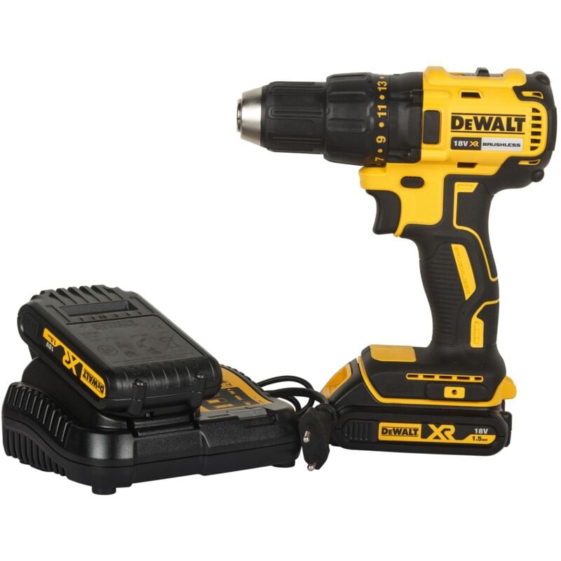 foto del prodotto dewalt trapano avvitatore a batteria dcd777s2t, 2x 1,5 ah e caricatore rapido in tstak