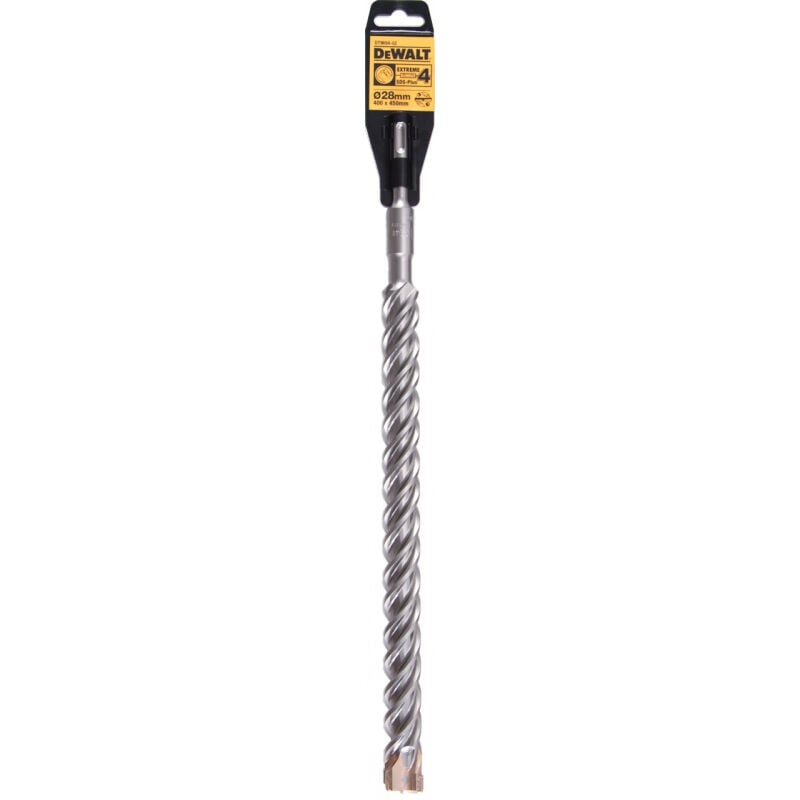 foto del prodotto dewalt trapano per calcestruzzo a 4 punte sds plus 28 mm lunghezza 450 mm dt9694
