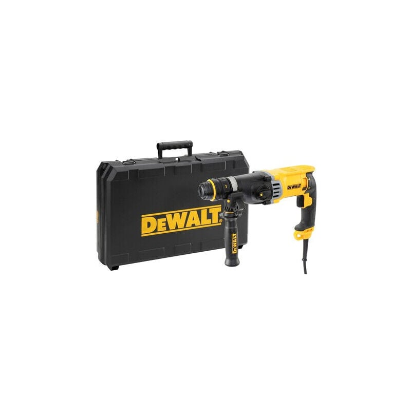 foto del prodotto dewalt trapano sds plus 28 mm impugnatura arresto di profondit e mandrino d25144k