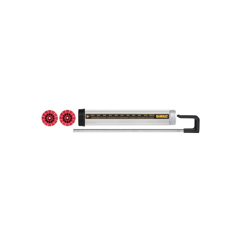 foto del prodotto dewalt tubo lungo trasparente per pistola per stucco dce5801 xj