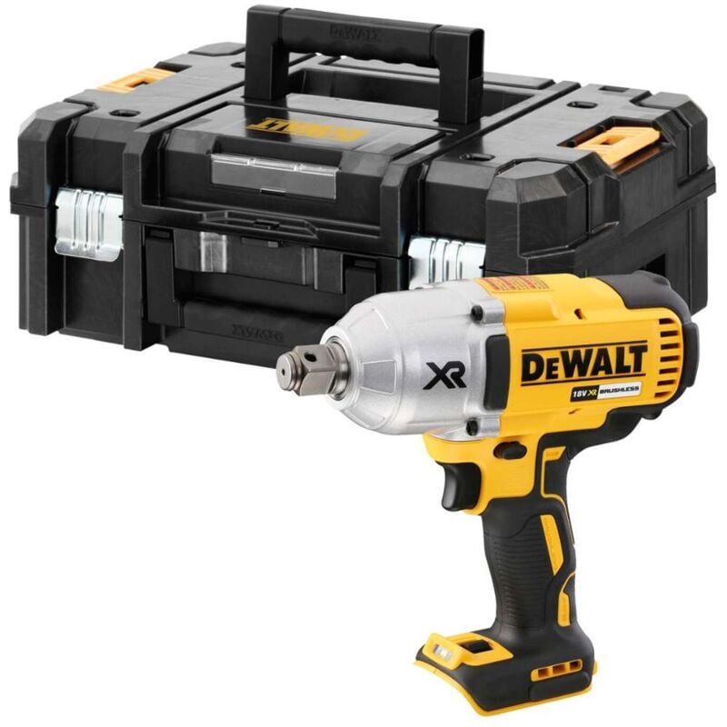 foto del prodotto dewalt utensili avvitatore a impulsi 18v a batteria, senza batteria e caricabatterie dcf897nt