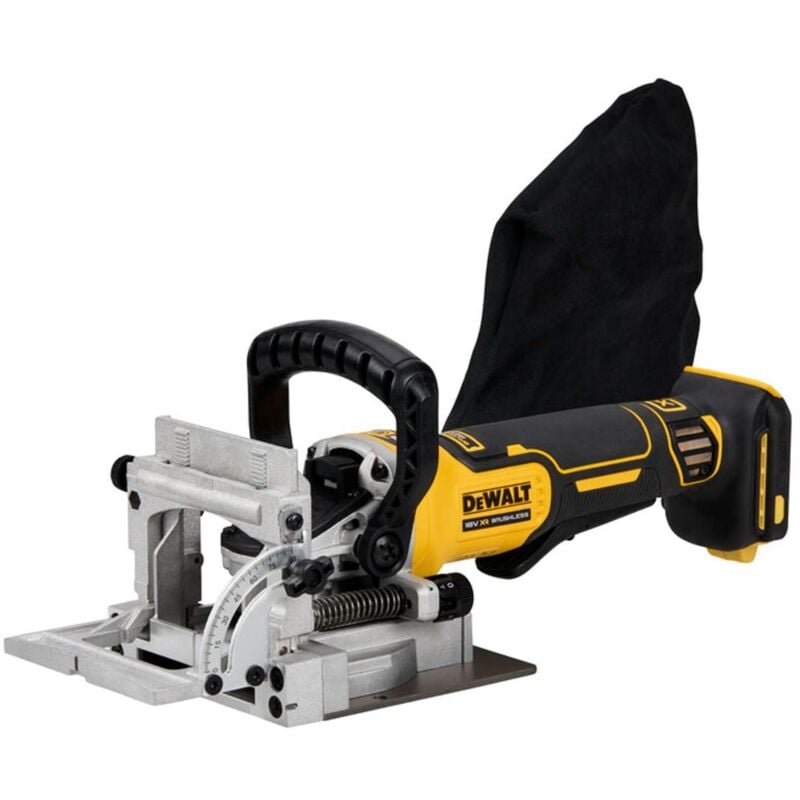 foto del prodotto dewalt utensili fresatrice lamellare aku 18v, senza batteria e caricabatterie dcw682n