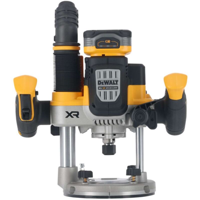 foto del prodotto dewalt utensili fresatrice superiore a batteria 18v, 2 batterie xr da 5,0 ah, caricabatterie dcw620h2