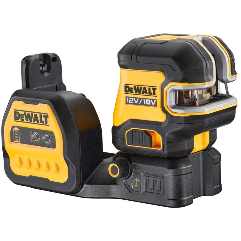 foto del prodotto dewalt utensili laser a croce verde a batteria 12 18v, senza batteria e caricabatterie dce825ng18