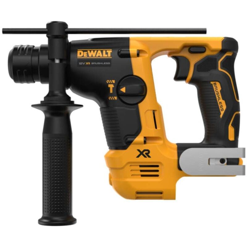 foto del prodotto dewalt utensili martello combinato aku sds plus 12v, senza batteria e caricabatterie dch072n