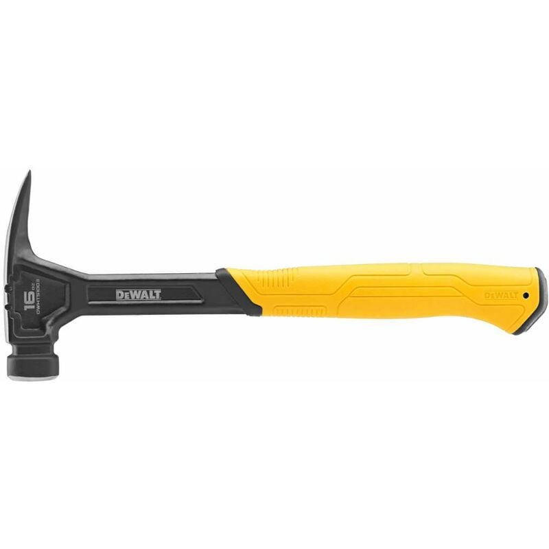 immagine 0 del prodotto dewalt utensili martello in acciaio 567 g, penna dritta, testa liscia dwht51004 0