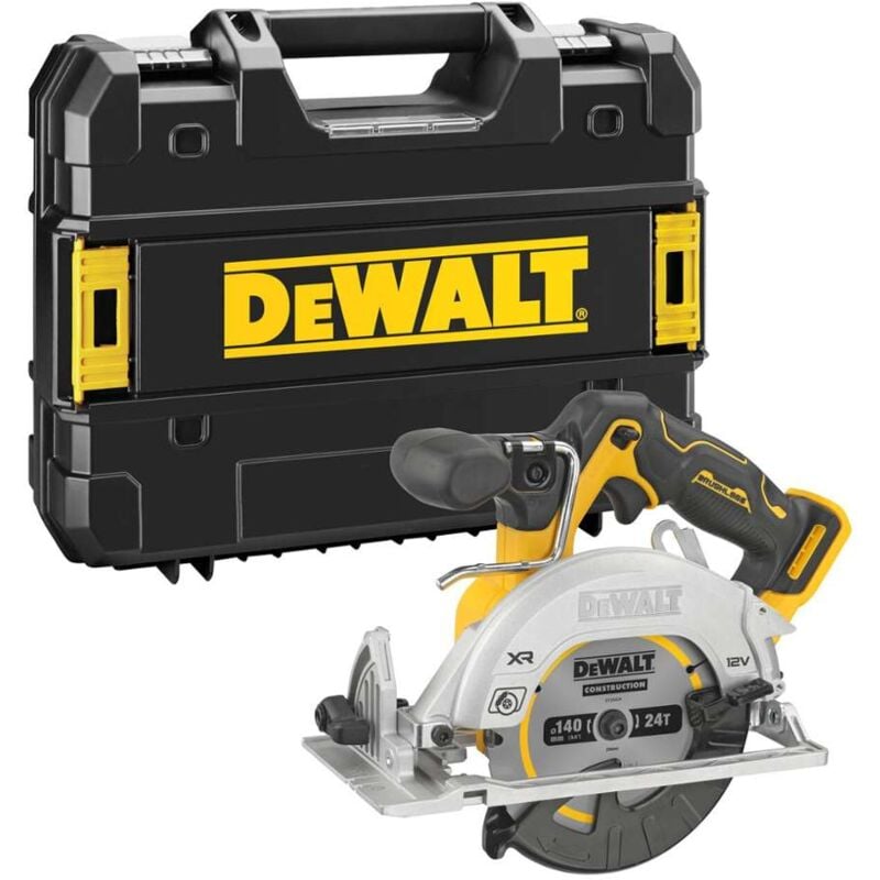 foto del prodotto dewalt utensili sega circolare a batteria 12v 140 mm, senza batteria e caricabatterie dcs512nt