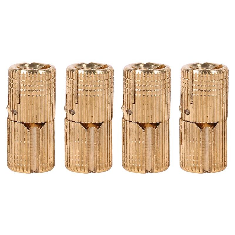 foto del prodotto dewin 4 pz pacco 10mm cerniere a barilotto in rame cerniere per porte invisibili a scomparsa per armadi nascoste per hardware
