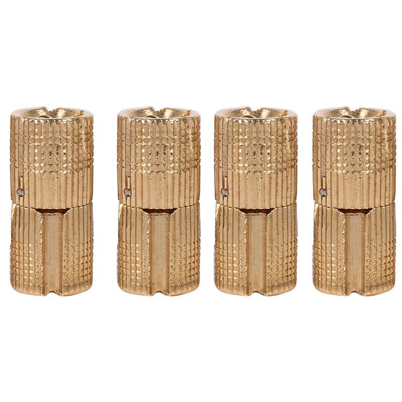 foto del prodotto dewin 4 pz pacco 12mm cerniere a barilotto in rame cerniere per porte invisibili a scomparsa per armadi nascosti per hardware