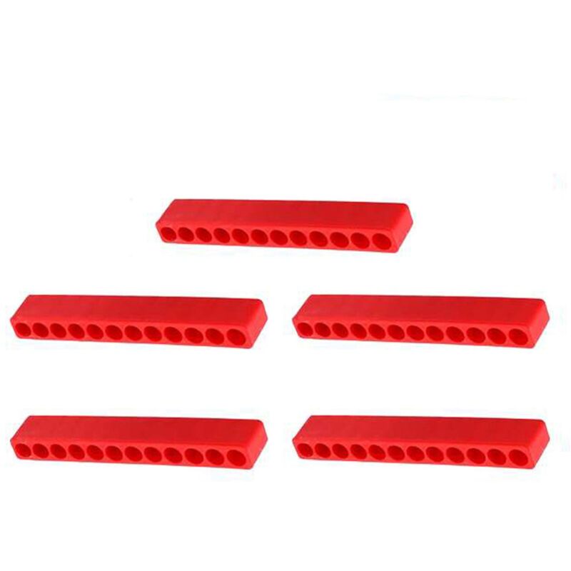 foto del prodotto dewin 5 pz 12 fori bit storage strip cacciavite porta carte con gambo esagonale testa del vento strisce di gomma morbida