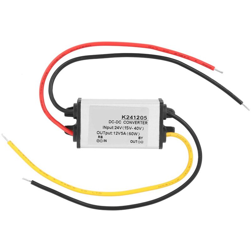 foto del prodotto dewin convertitore di tensione di alimentazione convertitore cc cc alimentatore step down da 24 v a 12 v ad alta efficienza 5 a