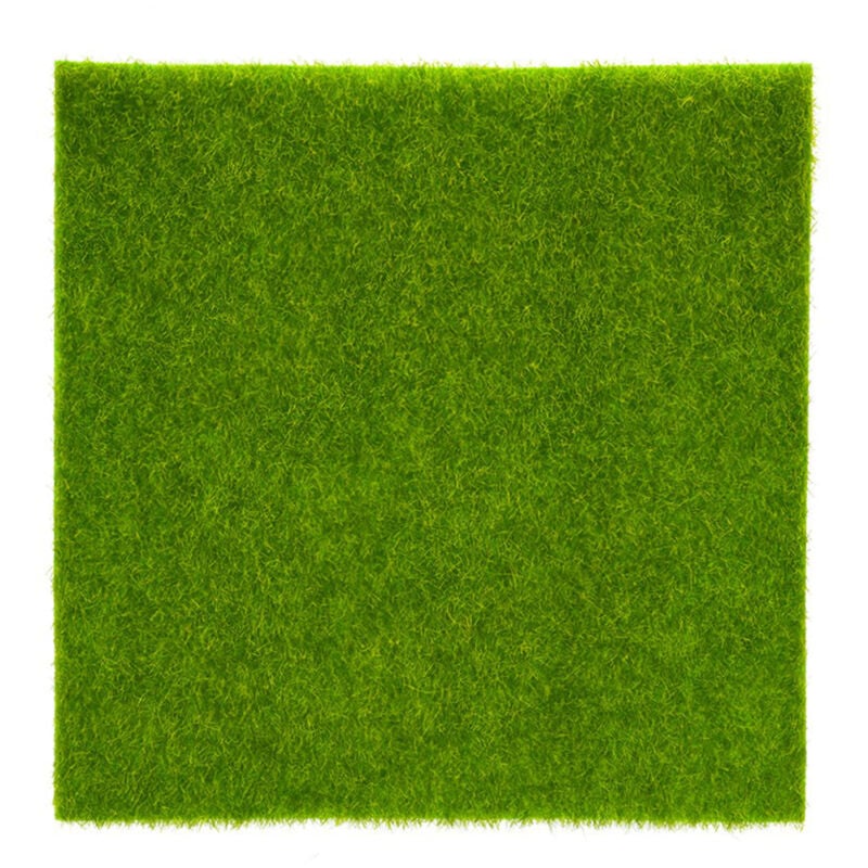 foto del prodotto dewin erba artificiale lavabile prato sintetico micro paesaggio per la decorazione del giardino 30x30cm 