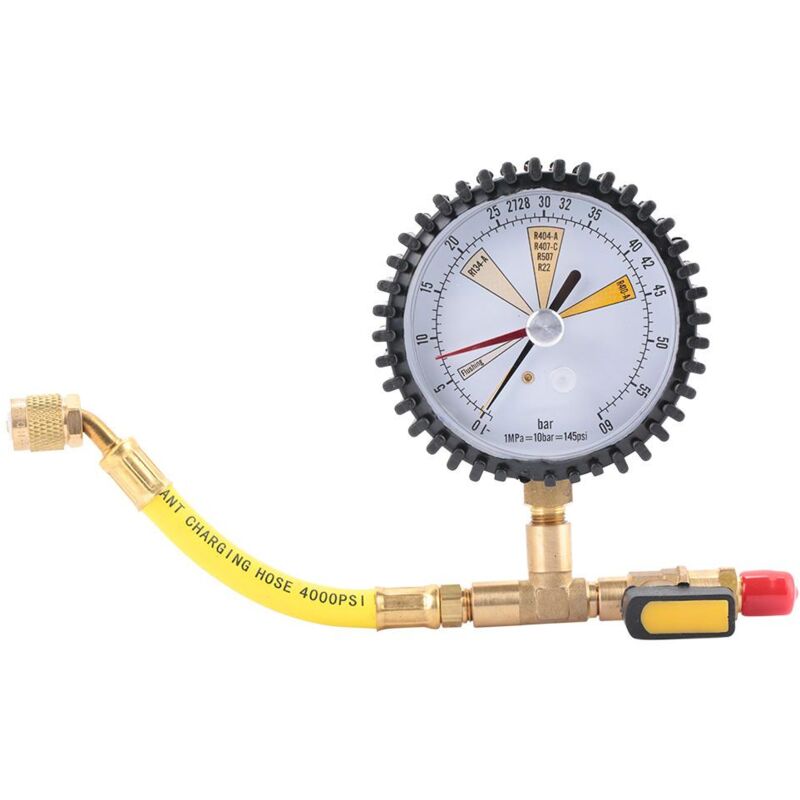 foto del prodotto dewin manometro aria condizionata refrigerazione test della pressione dell azoto manometro strumento per test della pressione