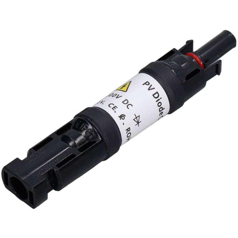 foto del prodotto dewin maschio femmina maschio connettore diodo solare fotovoltaico ip67 supporto per diodo di blocco del cavo del pannello impermeabile 1000v