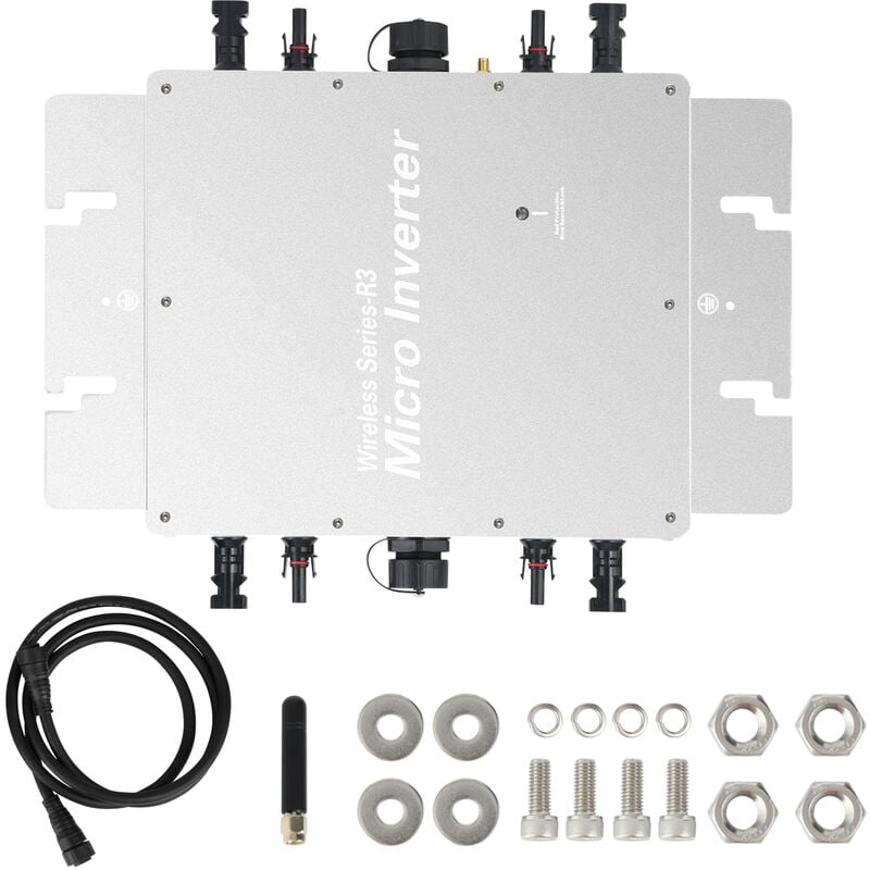 foto del prodotto dewin micro inverter,inverter per collegamento a rete solare mppt,convertitore a collegamento a rete con sistema di monitoraggio del telefono